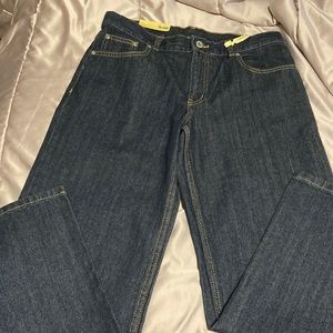 Faded Glory Jeans Boys 14 Husky Blue Denim Bootcut